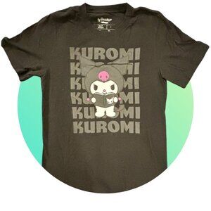 Sanrio Kuromi Graphic Tee – Black – Size Small